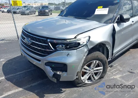 2021 Ford Explorer Xlt из США, поврежденный, VIN 1FMSK7DH0MGA78251